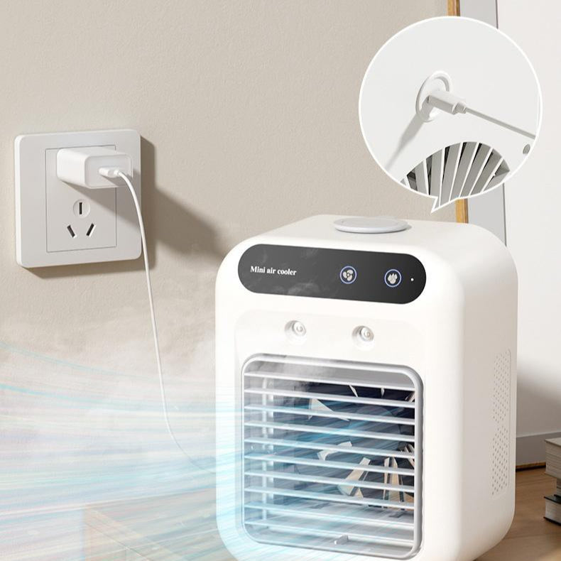 Camping Fan Air Conditioner Air Cooler Fan Water Cooling Fan Air Conditioning For Room Office Portable Air Conditioner Cars