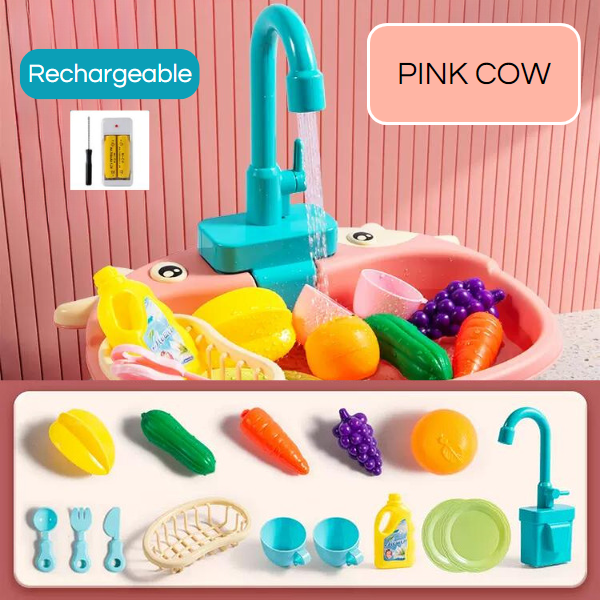 Toy - Blue Cow - Battery product view