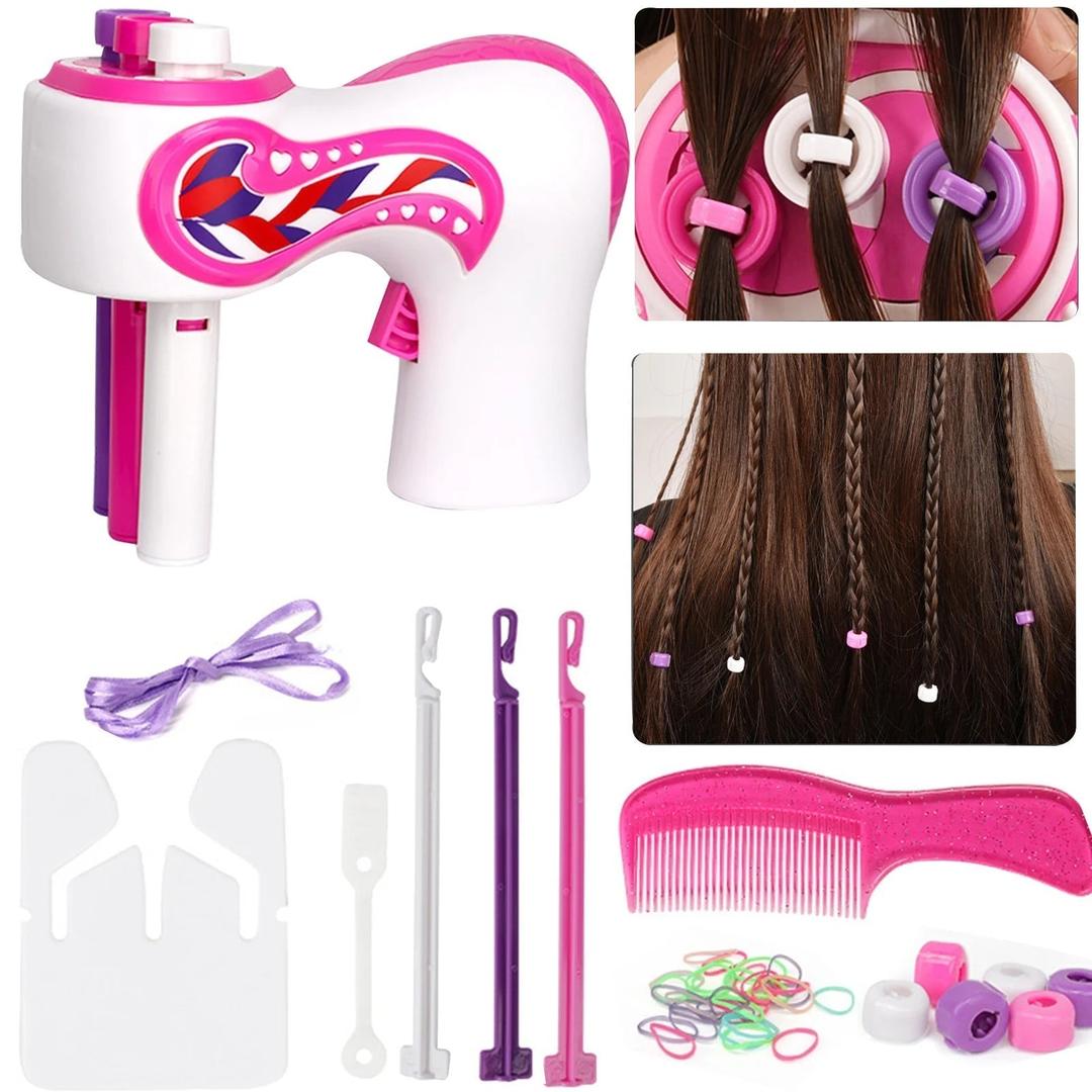 Kids' Automatic Braiding Set – Fun and Creative Hairstyling