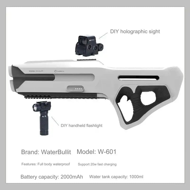 Automatic Toy - white product view