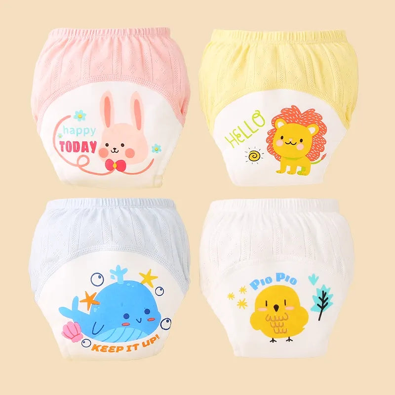 Premium Baby Summer Cotton Underwear - Soft Breathable Underpants for Toddlers & Kids