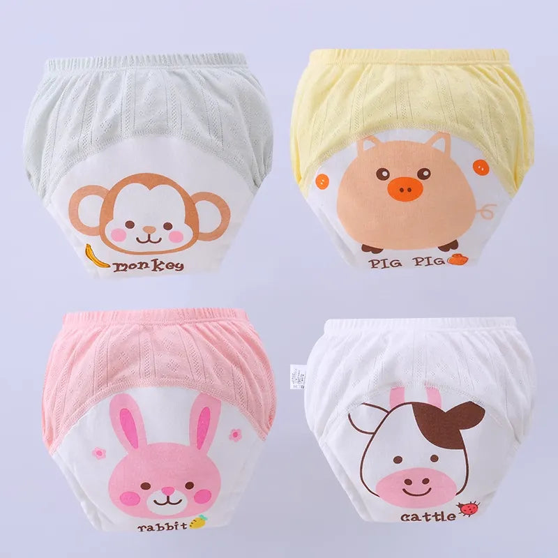 Premium Baby Summer Cotton Underwear - Soft Breathable Underpants for Toddlers & Kids