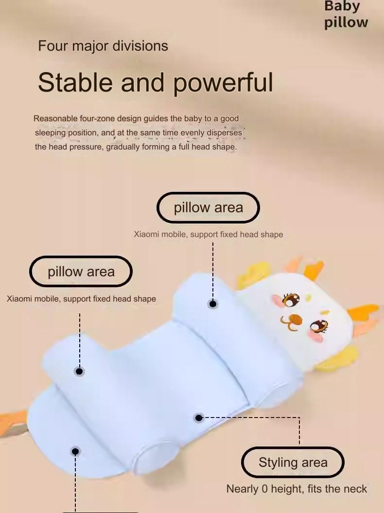 Baby Stretchable Shape Pillow