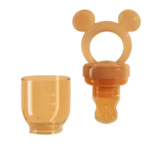 Baby Fruit Feeder Pacifier - Safe Silicone Mesh Teething Toy for Infants 6+ Months - WEIQUEEN™