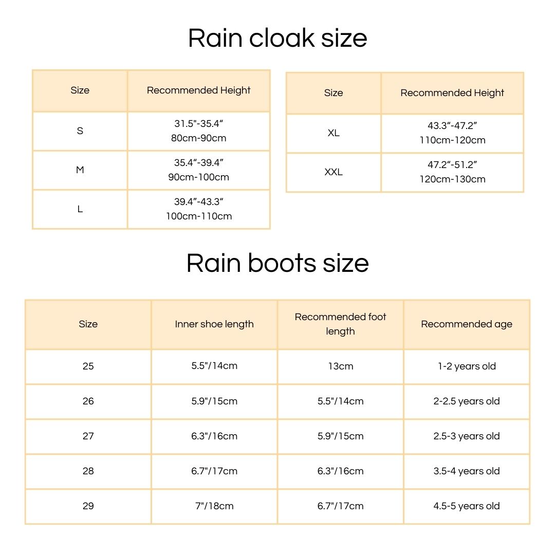 Rain Quack - Rain Quack Set (Cloak + Rain boots 26/Inner shoe length 5.9") L (Recommended height 145cm/4'9"-175cm/5′9″) produ
