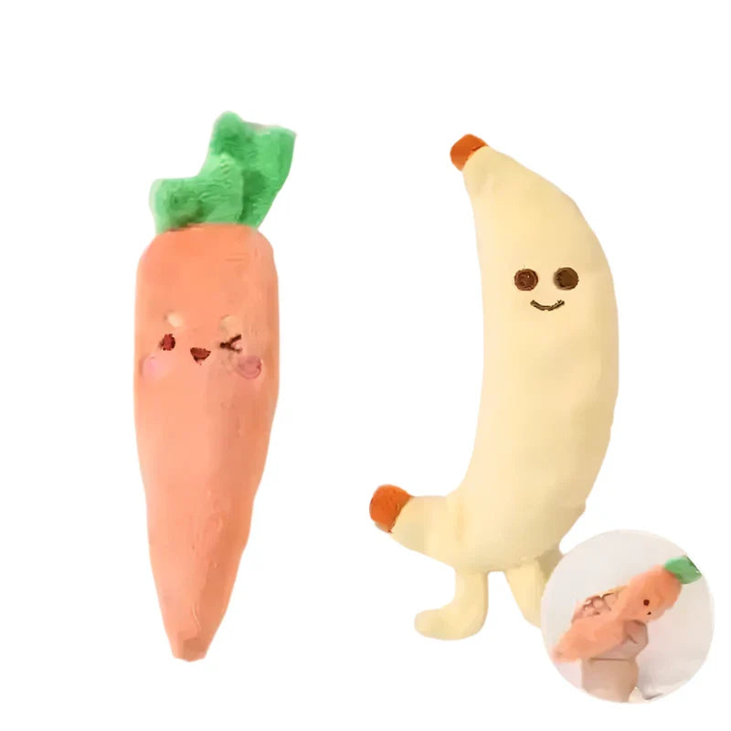 Carrot and banana for baby's anti-scare jump-WEIQUEEN