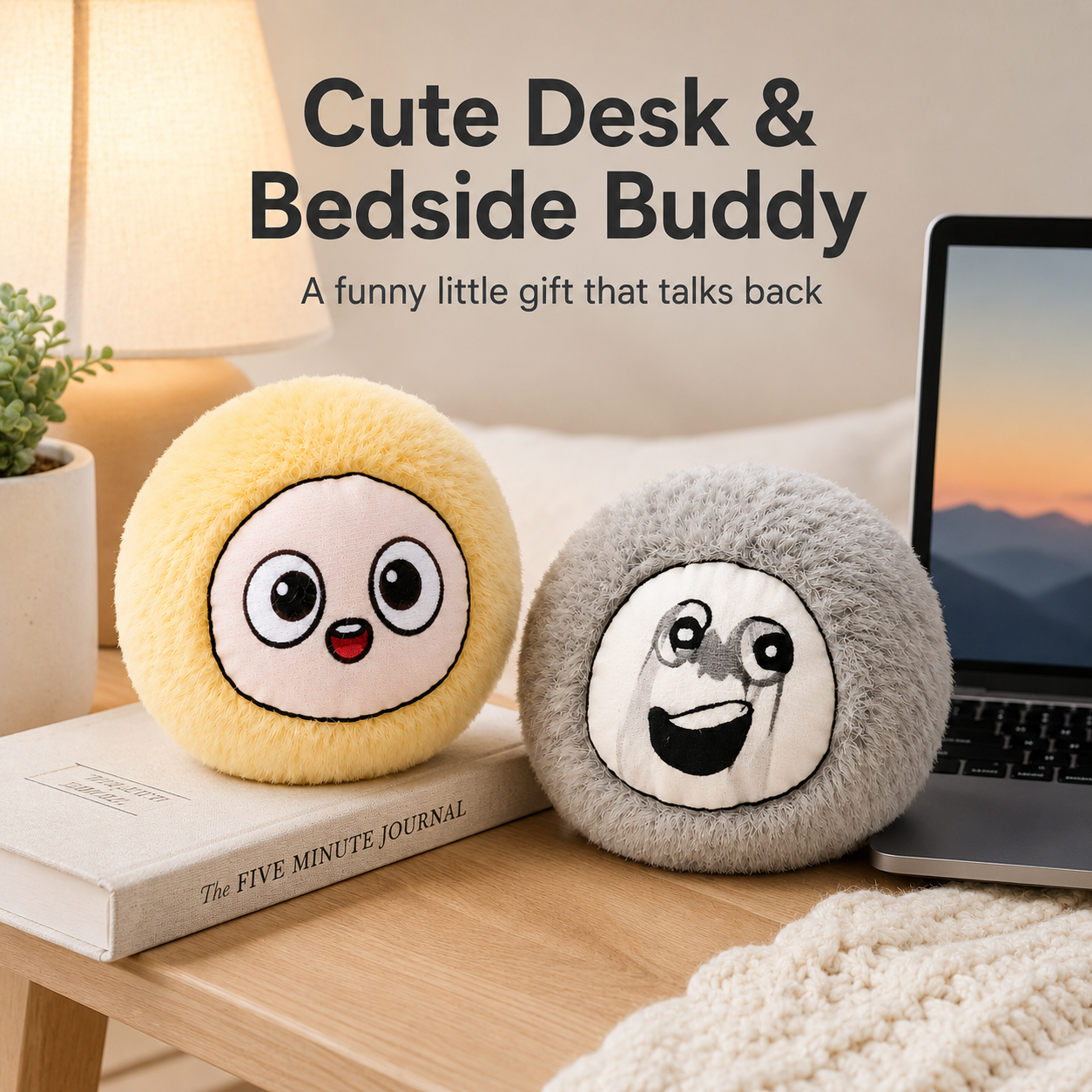 Talking Dancing Mood Plush Toy, Voice Repeating Interactive Plush Buddy, Vibrating Singing Plush Ball, Funny Soft Gift Toy for Kids, Family, Desk & Bedroom