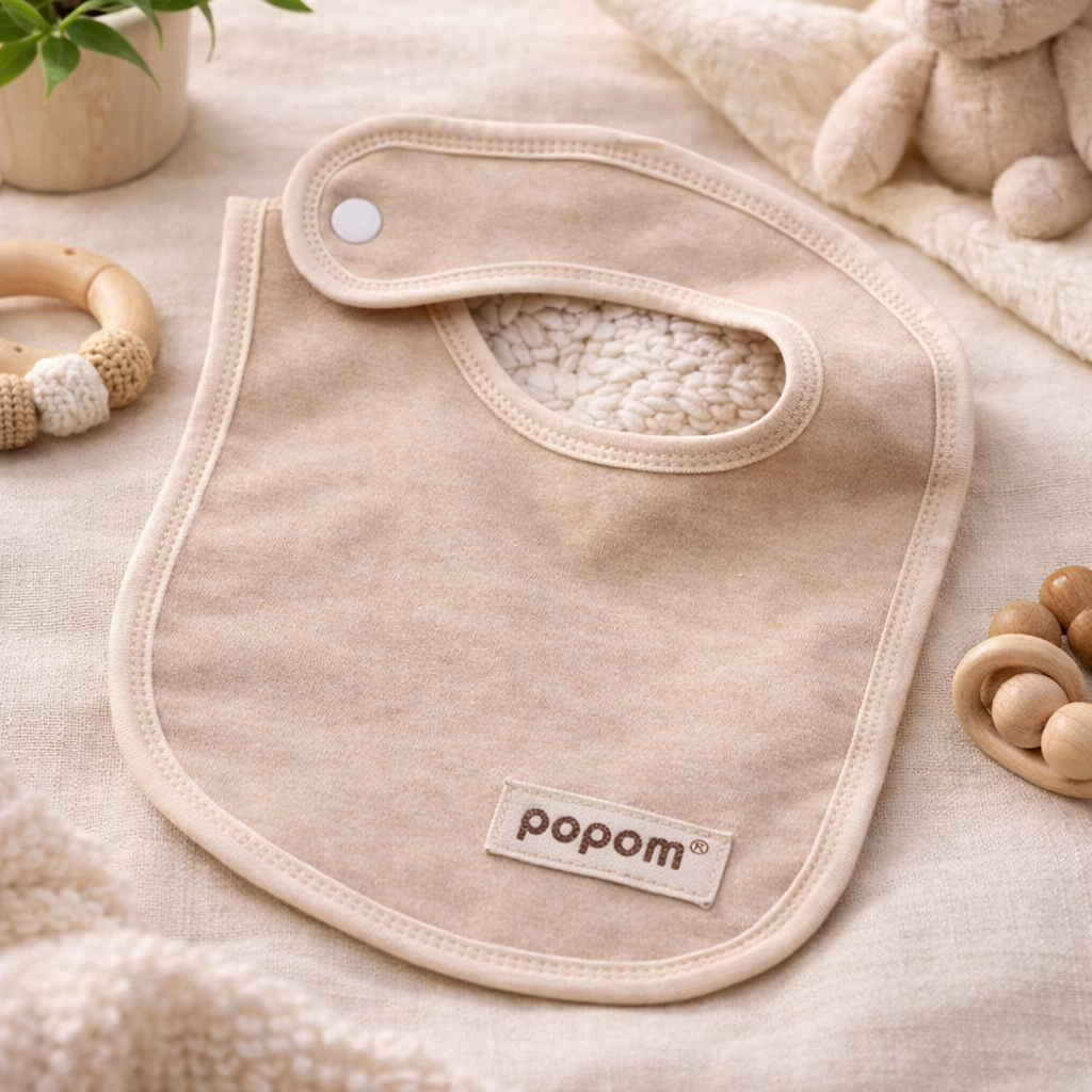 Neutral Cotton Bib Set (3-Pack)
