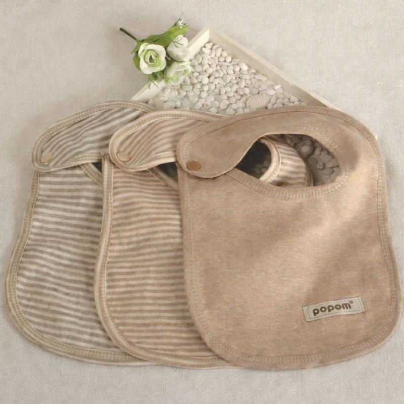Neutral Cotton Bib Set (3-Pack)