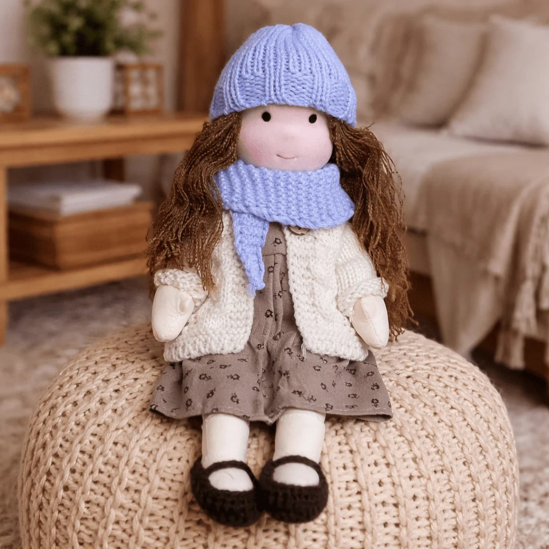 Soft Cotton Handmade Waldorf Doll – Perfect for Playtime