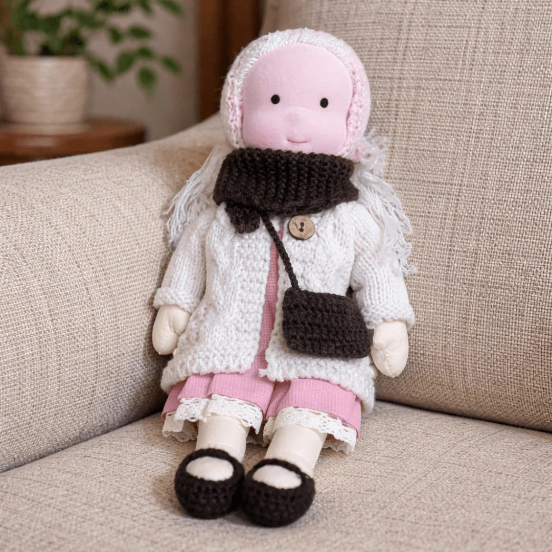 Soft Cotton Handmade Waldorf Doll – Perfect for Playtime