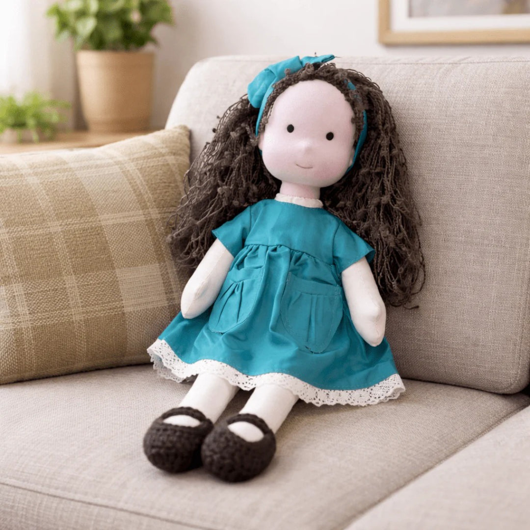 Soft Cotton Handmade Waldorf Doll – Perfect for Playtime