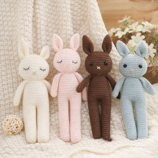 Knitted Rabbit Comfort Doll