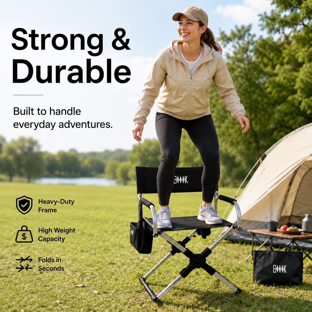 Outdoor Camping Folding Chair Aluminum Alloy