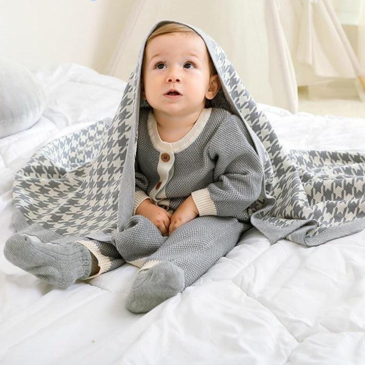 Check Baby Blanket