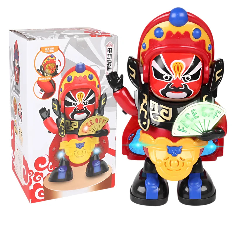 Doll with a changed face