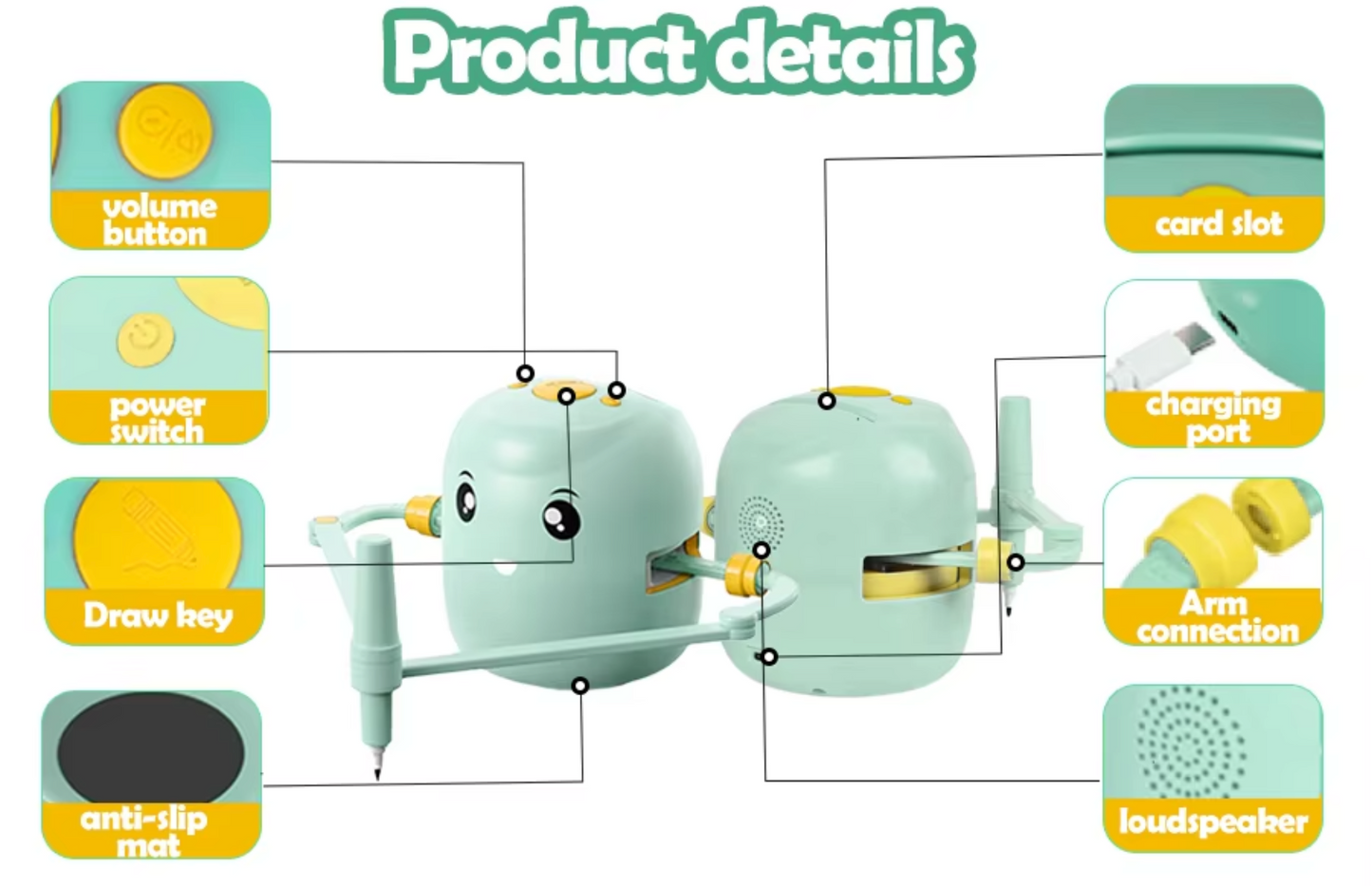 Drawing Robot for Kids – Interactive Educational Art Companion