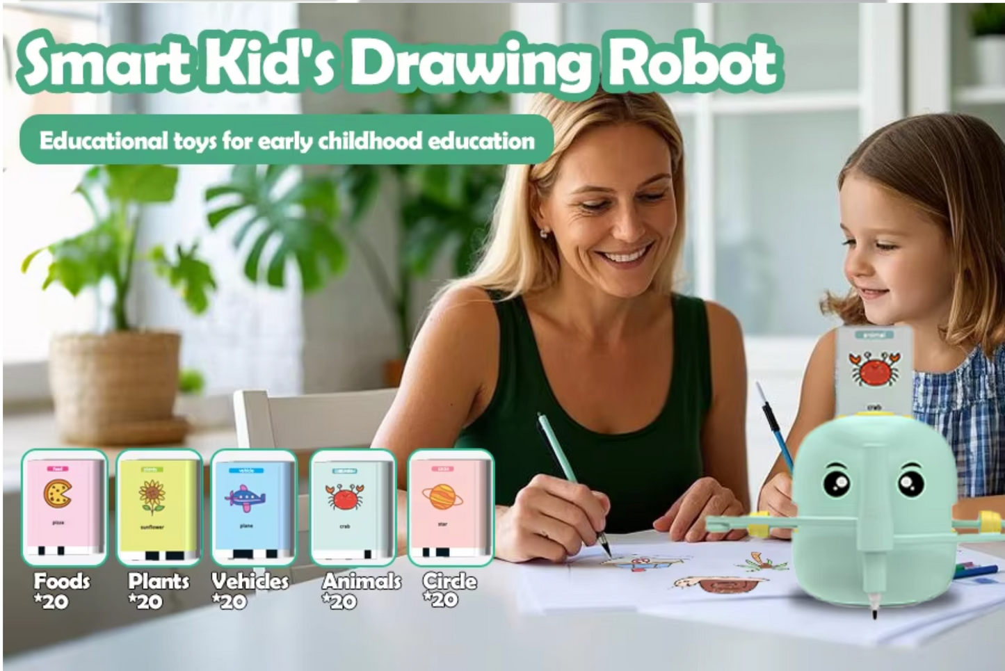 Drawing Robot for Kids – Interactive Educational Art Companion