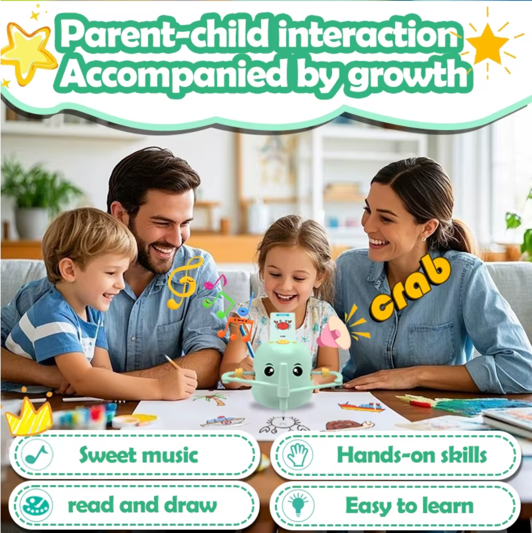 Drawing Robot for Kids – Interactive Educational Art Companion