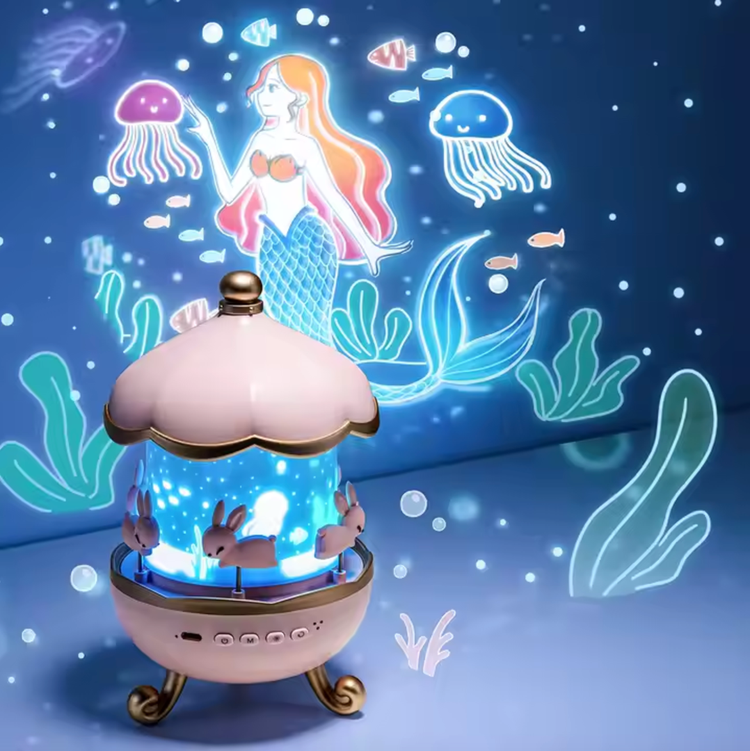 Kids' Rotating Night Light Projector – Fun Projection Designs