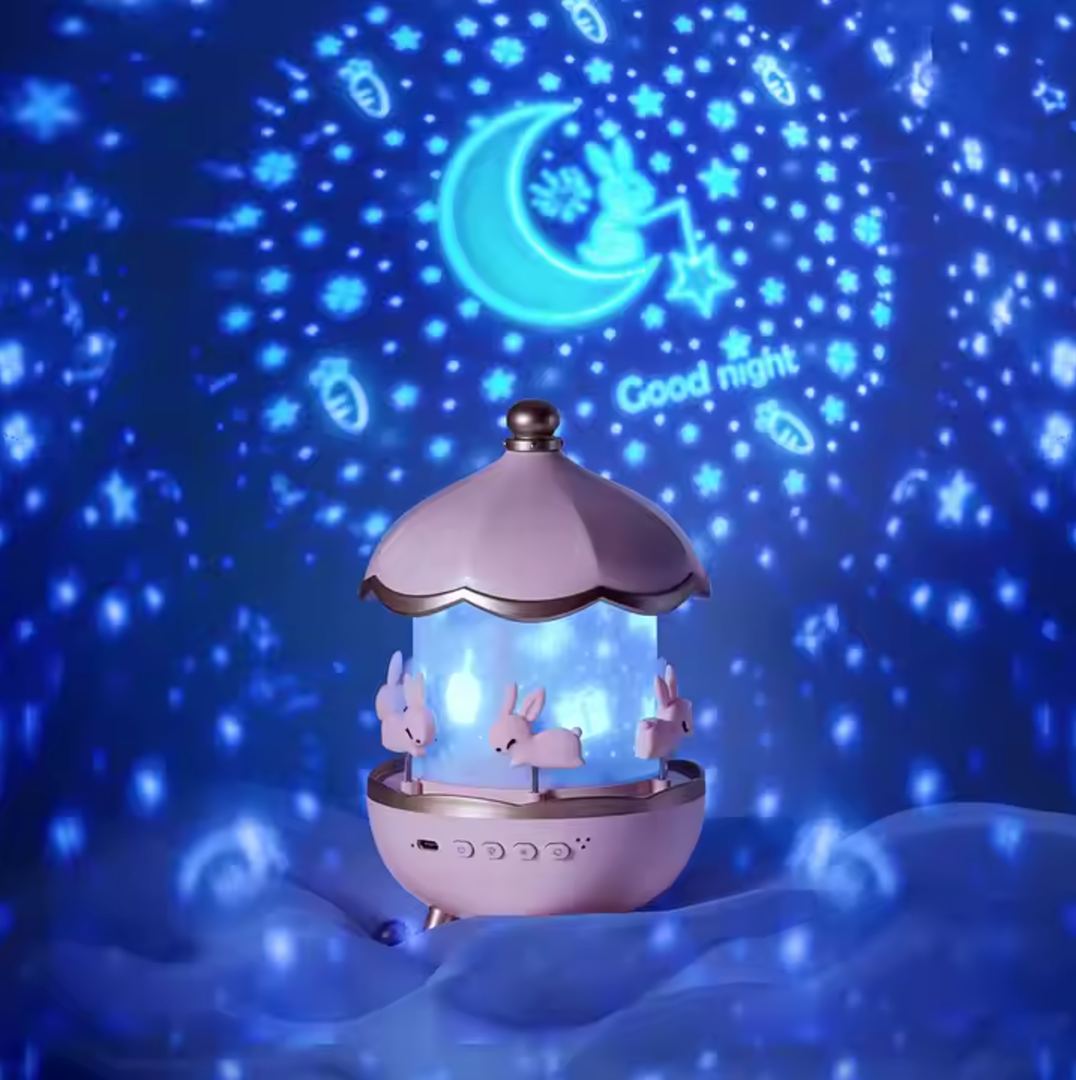 Kids' Rotating Night Light Projector – Fun Projection Designs