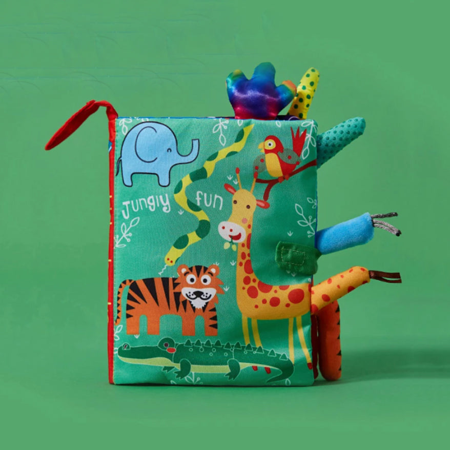 Early Learning Sensory Book - Jungly Fun product view