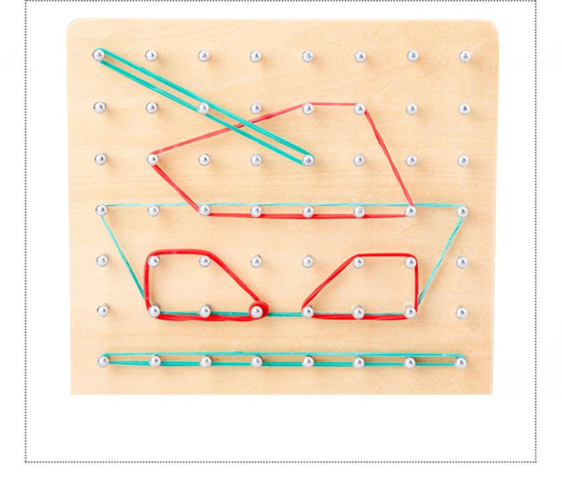 Educational Shapes Wooden Game