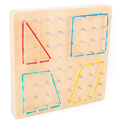 Educational Shapes Wooden Game