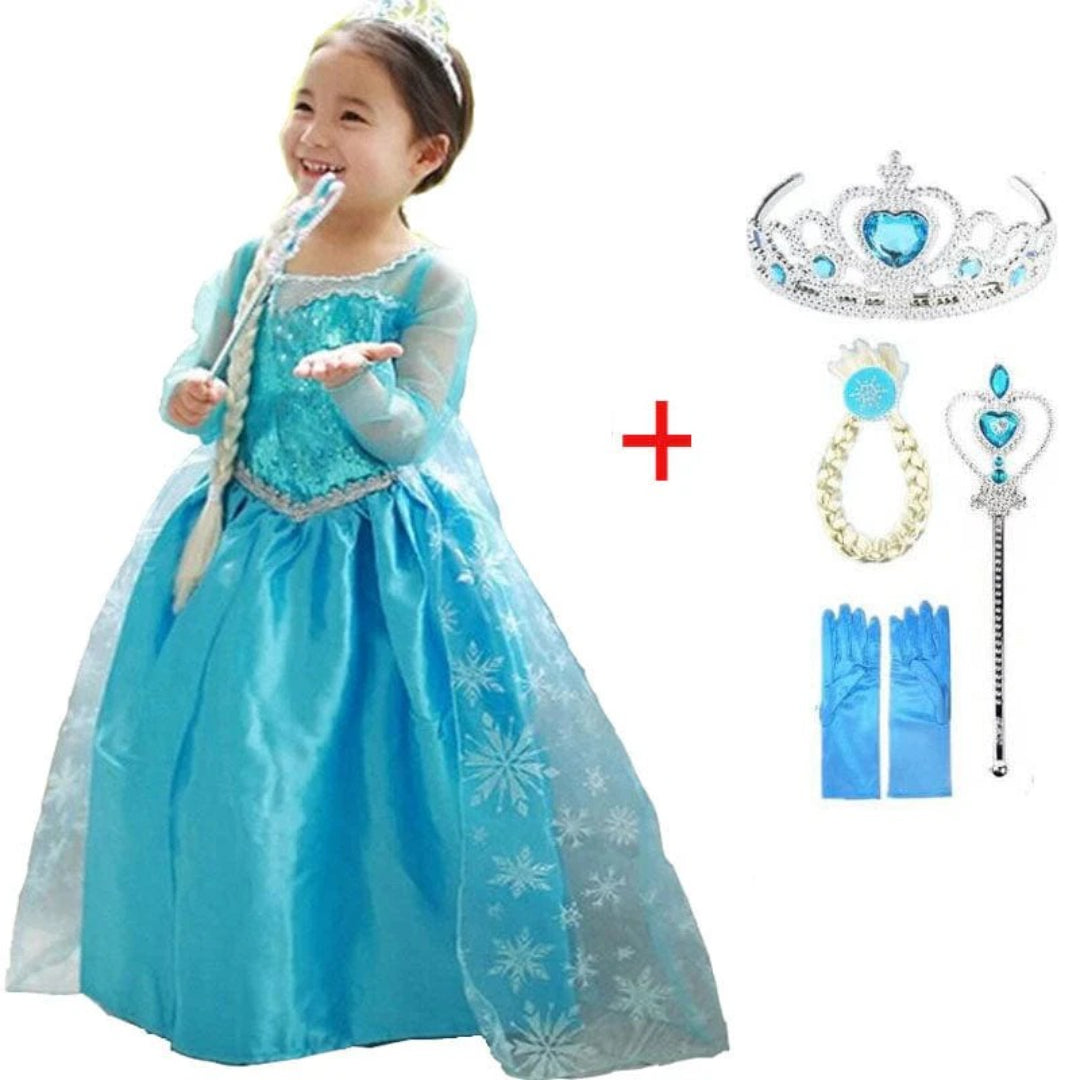Princess Costume Set with Accessories - Queen's Dress