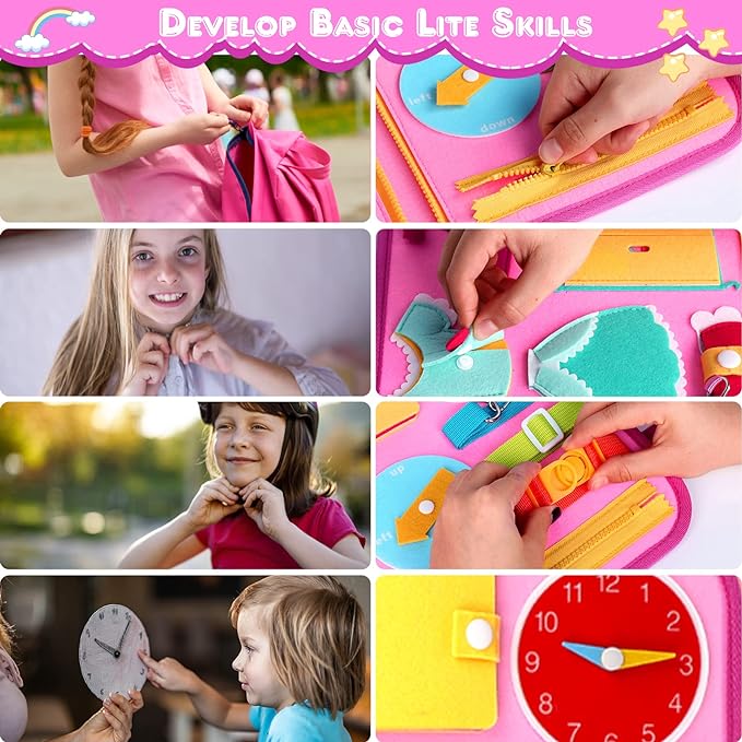 Explore and Play Busy Board