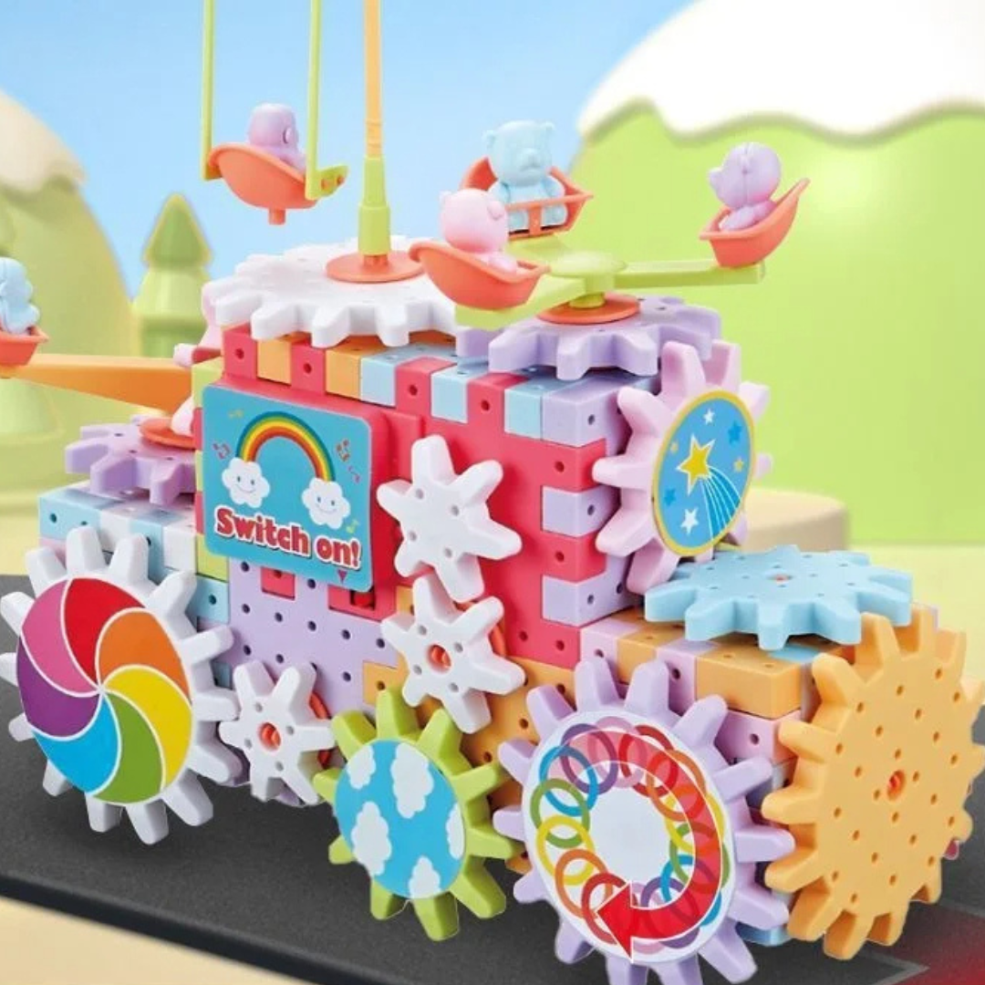 Spinning Building Blocks – Imaginative Play Toy