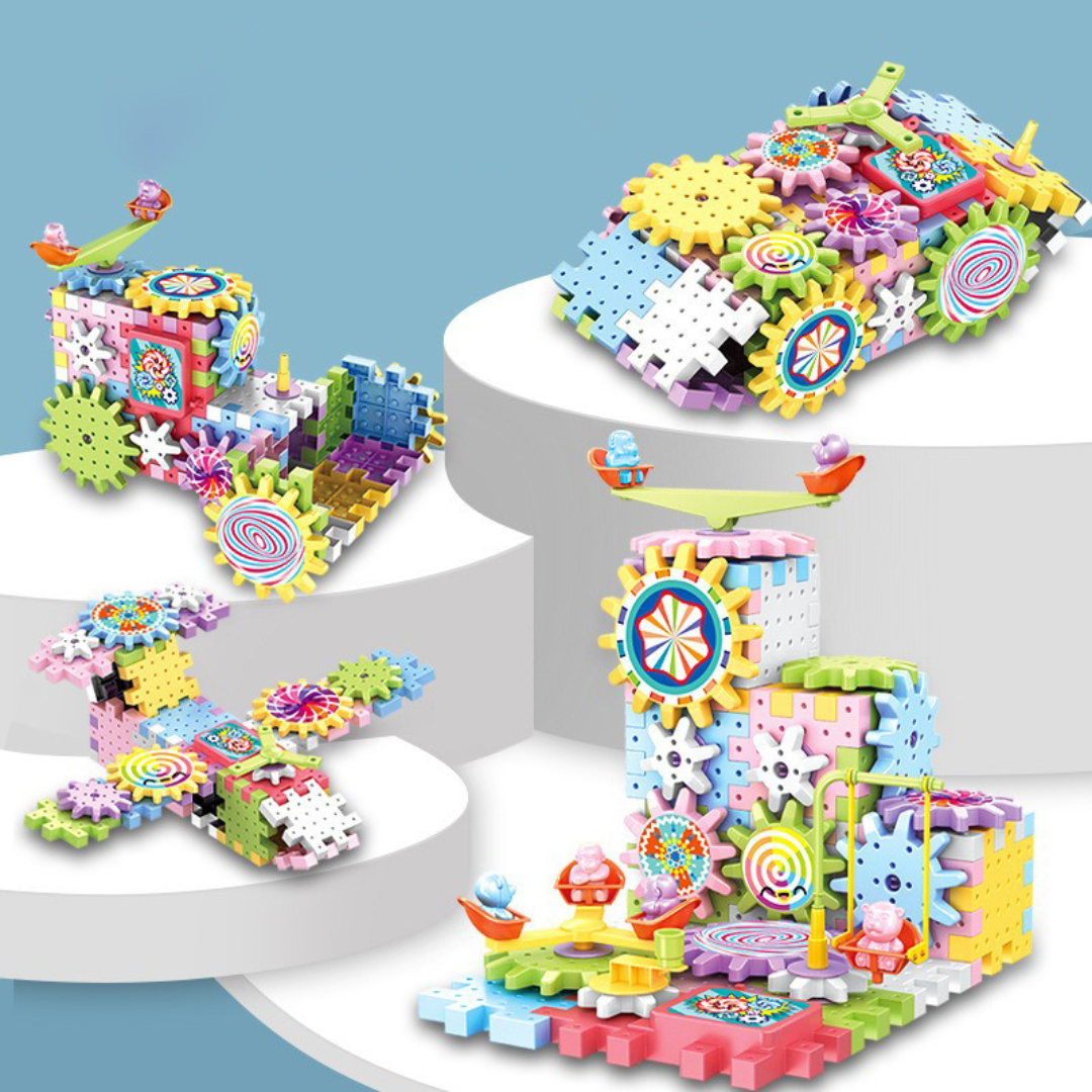 Spinning Building Blocks – Imaginative Play Toy
