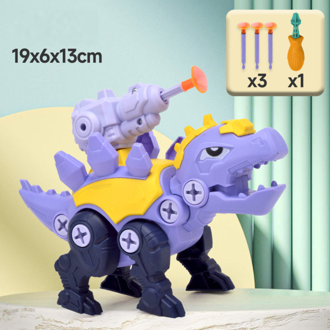 Dinosaur Building Kit with Suction Cup – Imaginative Construction Fun