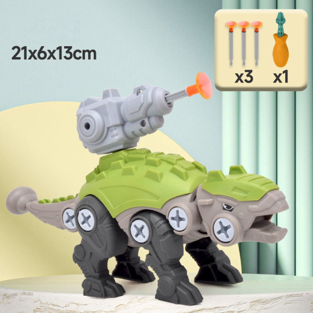 Dinosaur Building Kit with Suction Cup – Imaginative Construction Fun