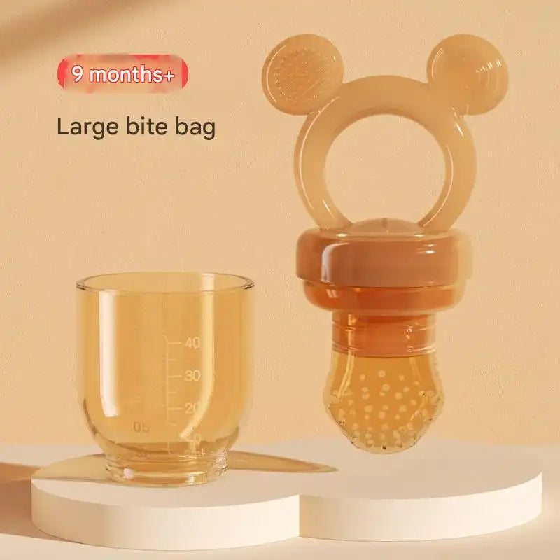 Baby Fruit Feeder Pacifier - Safe Silicone Mesh Teething Toy for Infants 6+ Months - WEIQUEEN™