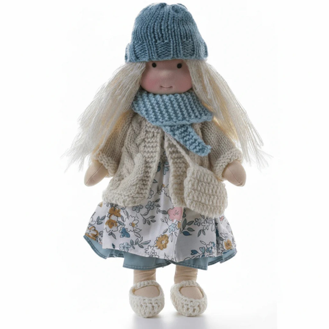 Soft Cotton Handmade Waldorf Doll – Perfect for Playtime