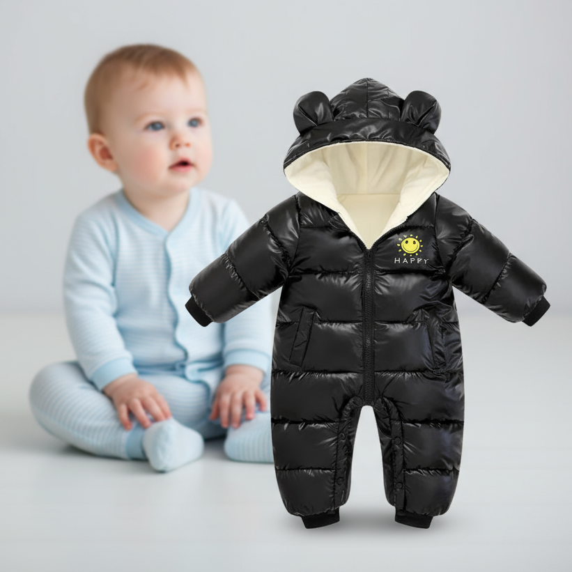 Newborn Baby Winter Waterproof Down Snowsuit