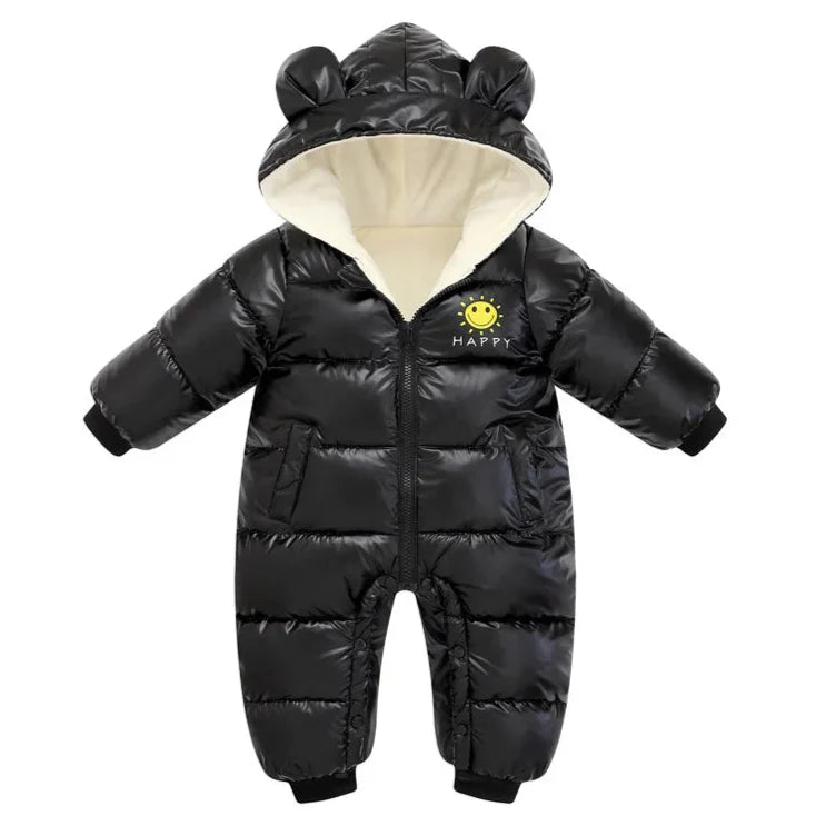 Newborn Baby Winter Waterproof Down Snowsuit
