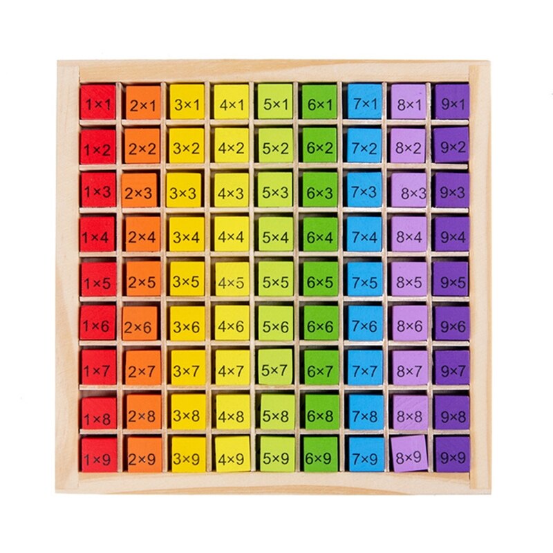 Wooden Math Wonders Playset
