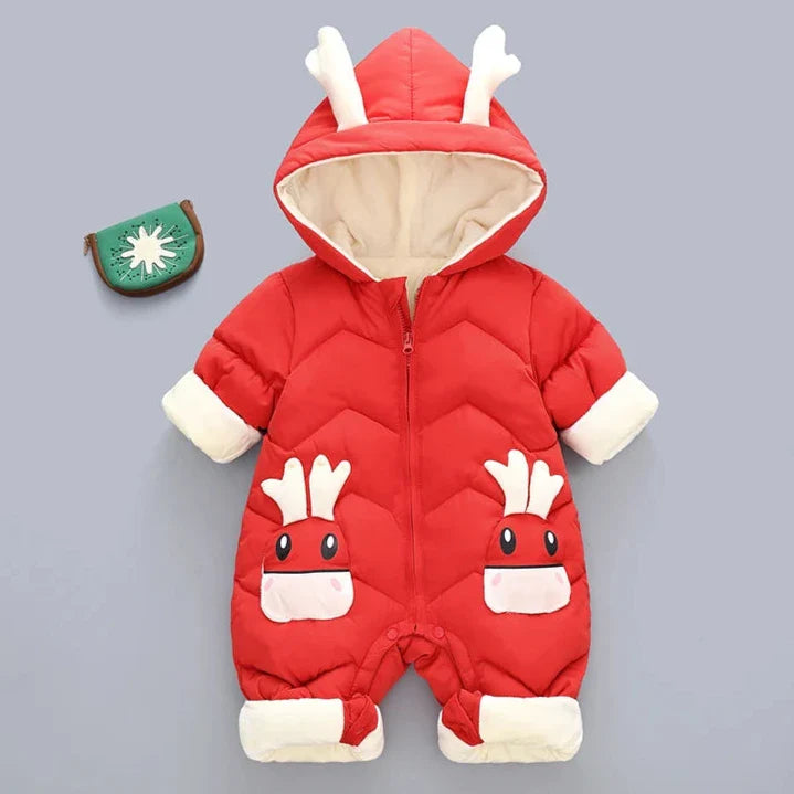 Baby Warm Winter Snowsuit with Hood