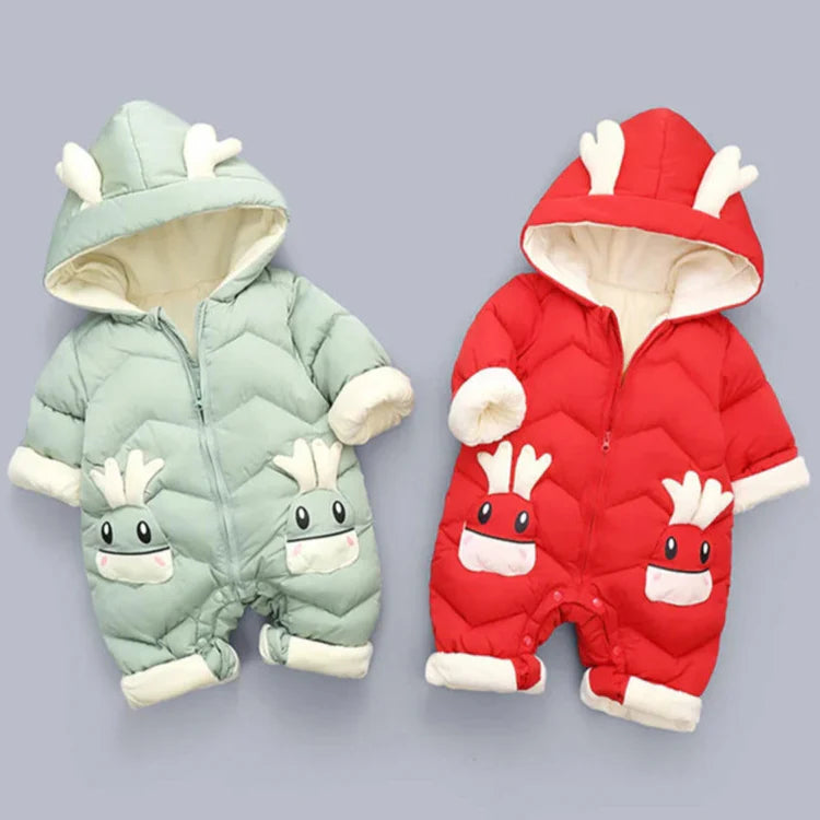Baby Warm Winter Snowsuit with Hood