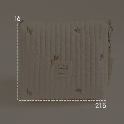 Quilted Diaper Organizer