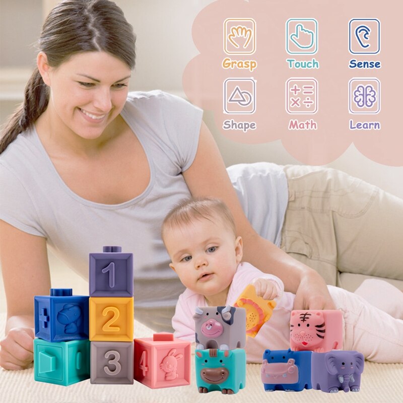 Flexi Stack Building Soft Blocks