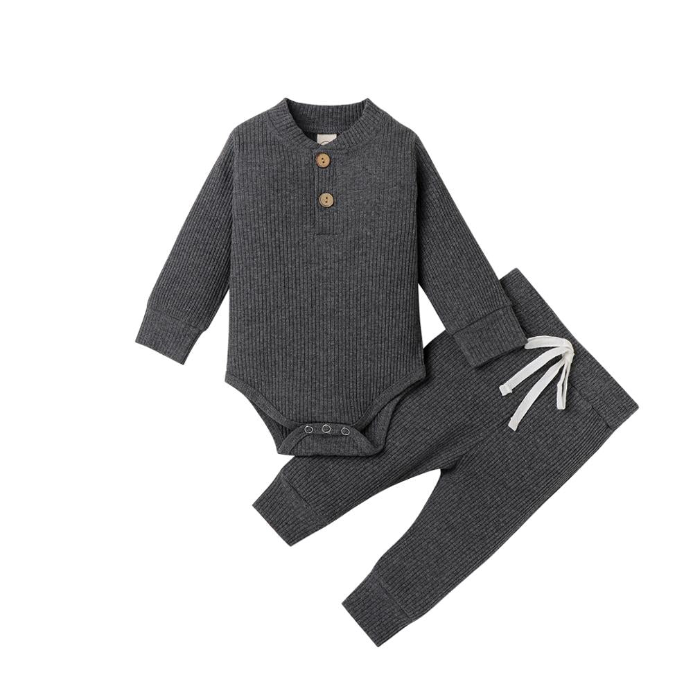Ribbed Cotton Baby Set