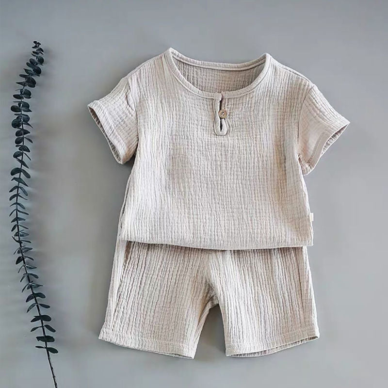 Crinkle Lounge - Moss 4-5Y product view