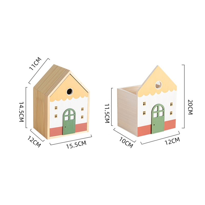 Small World Wooden Storage Boxes