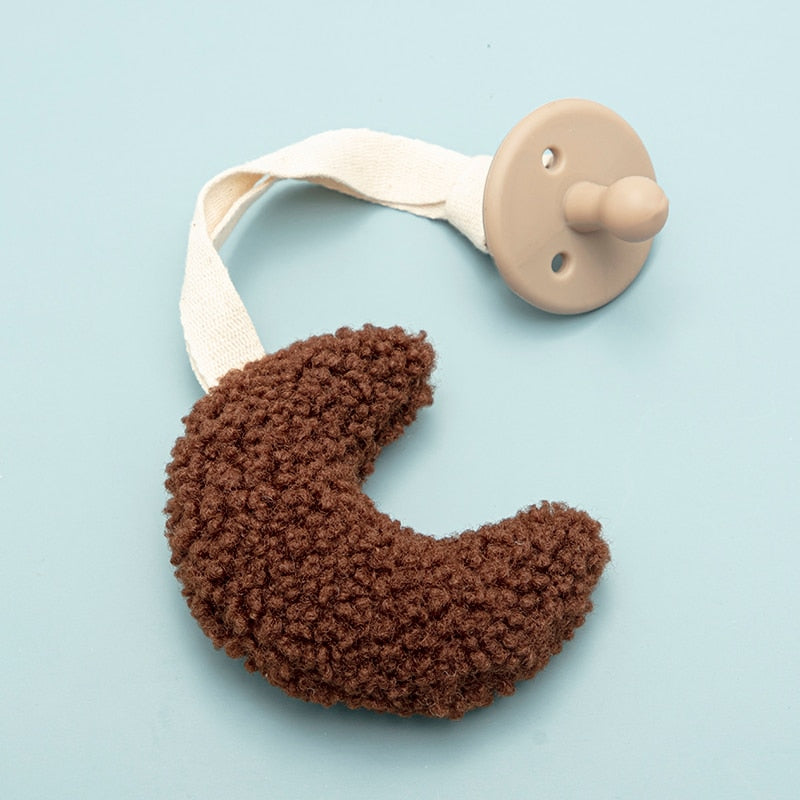 Teddy Moon Pacifier Holder