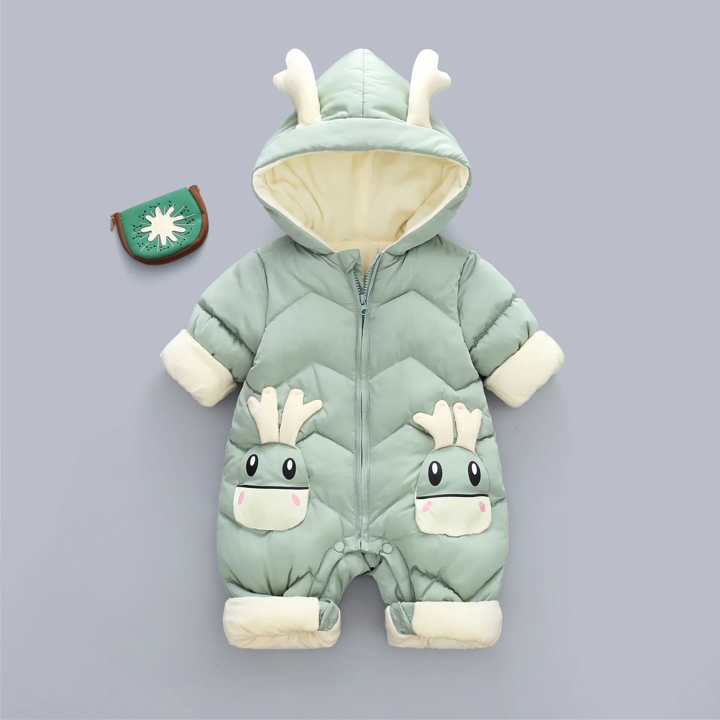 Baby Warm Winter Snowsuit with Hood