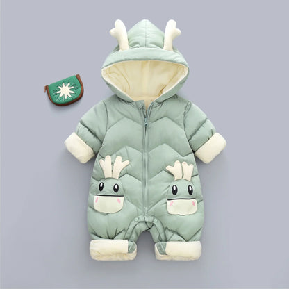 Baby Warm Winter Snowsuit with Hood