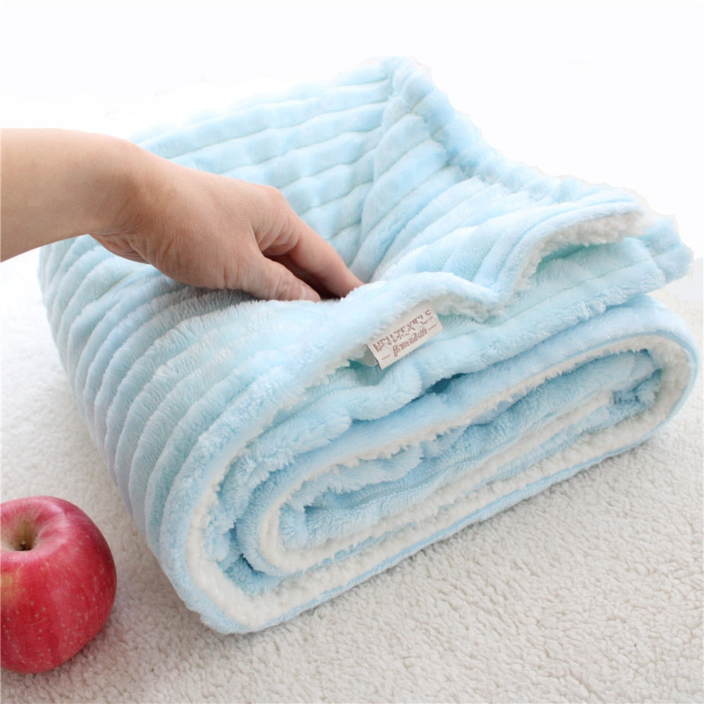 Fluffy Warm Baby Blanket